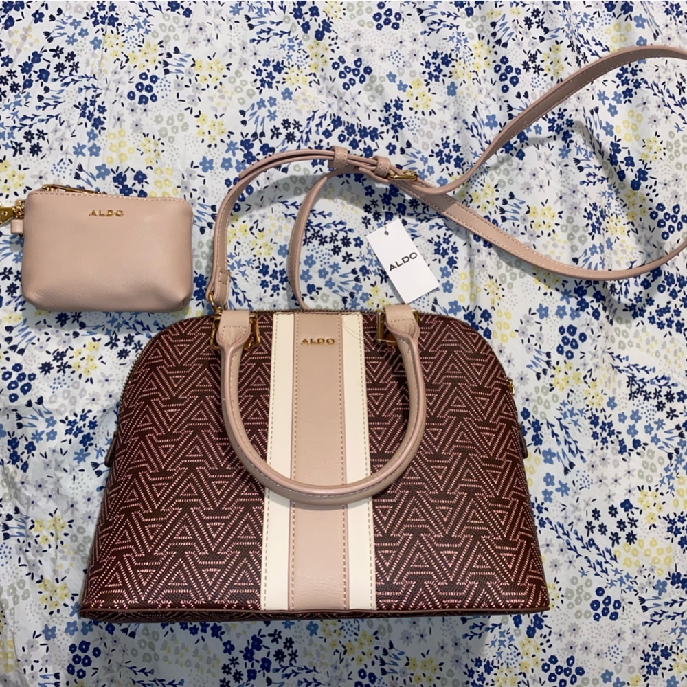 ALDO Crossbody Purse and coin bag set